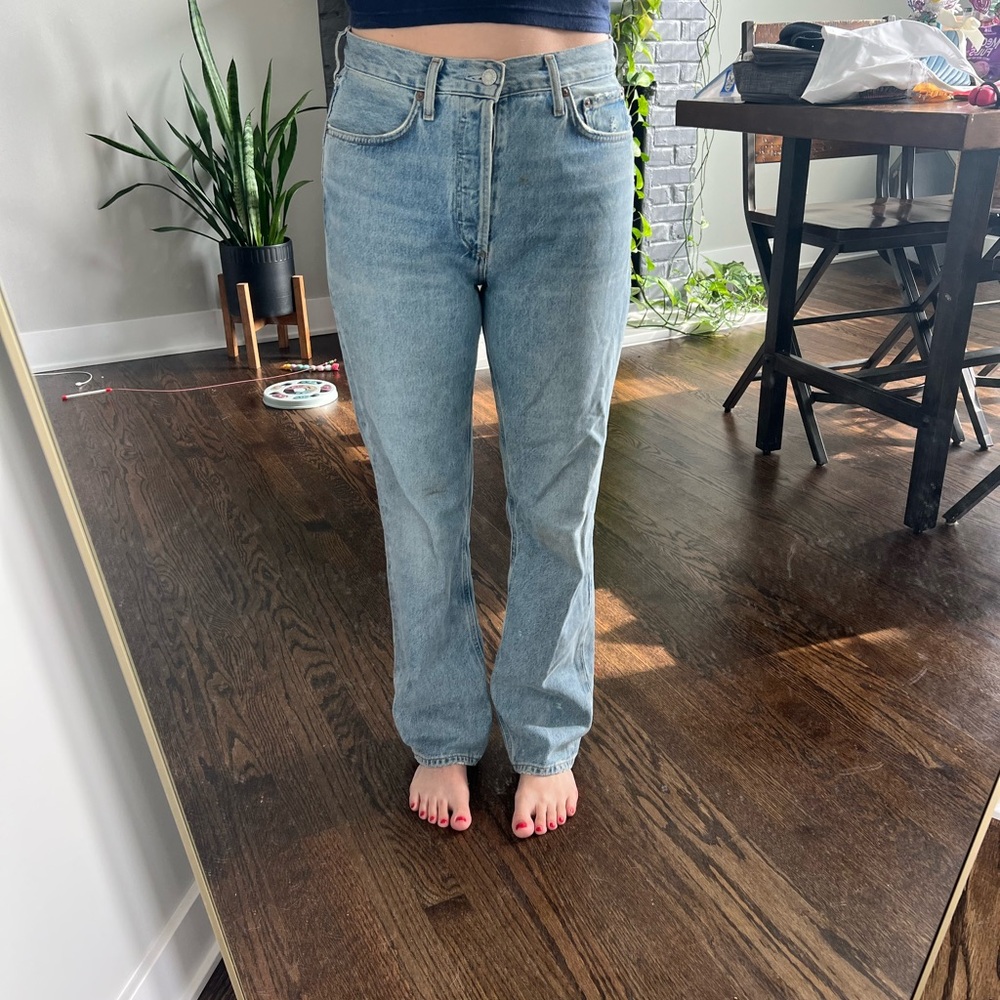 Agolde light wash jeans-size 27